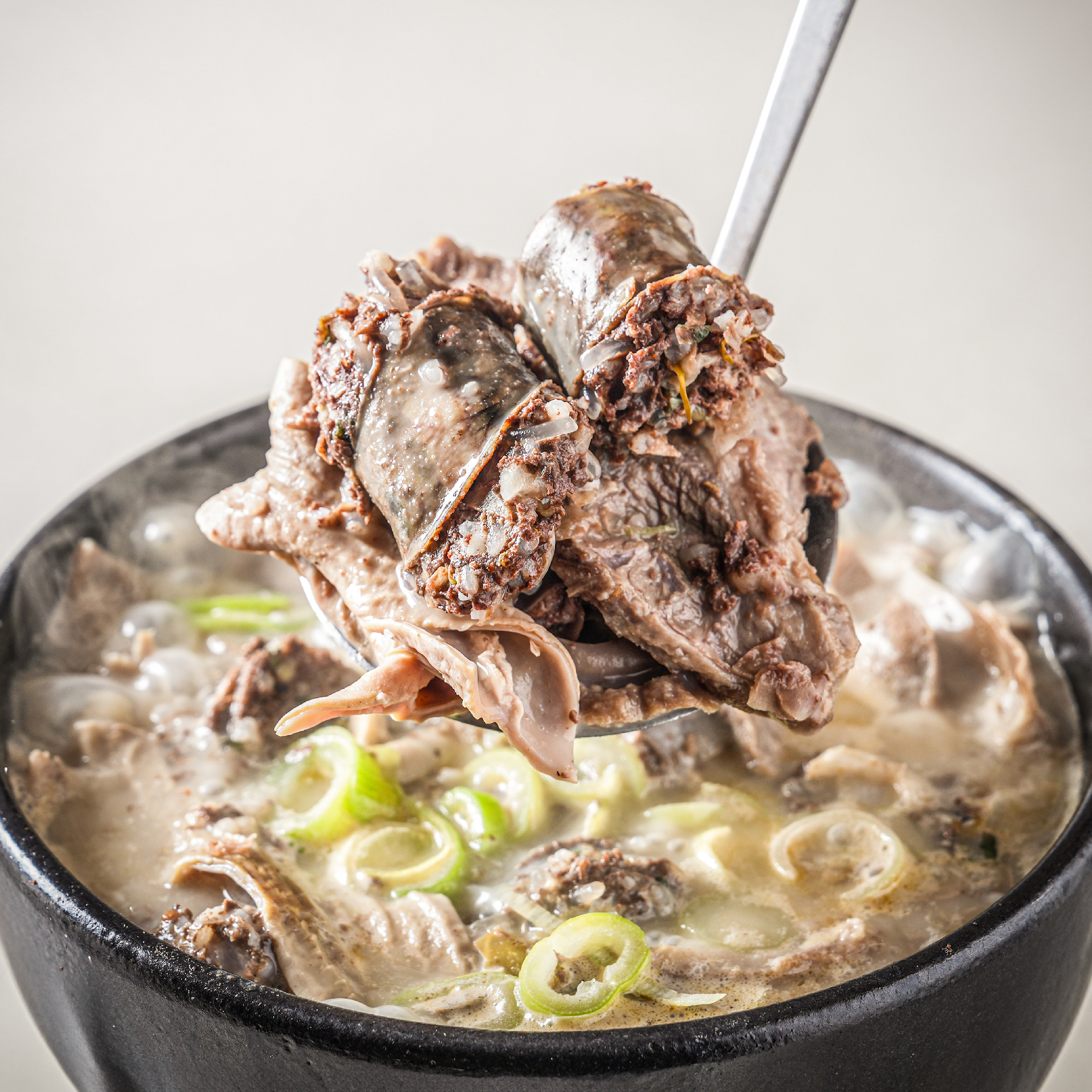 무봉리 순대국 785g 4팩 묶음(다대기,들깨가루 포함)